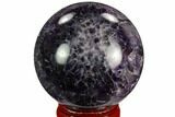 Polished Amethyst Sphere #124520-1